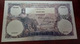 Romania -100 Lei1931 (Replica ,reproducere argintata)-Polimer(plastic)