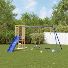 vidaXL Set de joaca pentru exterior, lemn masiv de douglas foto