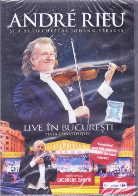DVD Muzica: Andre Rieu - Live in Bucuresti ( original, SIGILAT - vezi descriere ) foto