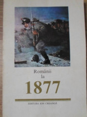 ROMANII LA 1877-ANTOLOGIE DE EMIL MANU foto
