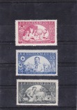 ROMANIA 1954 LP 363 PIONIERI SERIE MNH, Nestampilat, Istorie