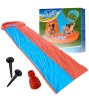 Tobogan Apa Bestway H2O GO! Double Slide, 488x138cm, Dublu, Gradina, Piscina, PVC, 3+