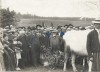 A3243N General Traian Moșoiu, ministrul Alexandru C Constantinescu, Traian Trufașiu la Rom&acirc;nași, Sălaj, la 23 septembrie 1922
