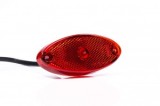 Lampa Gabarit LED Rosie FT-061C 12-36V, 102x45mm, Cablu 0.5m, Omologare E9