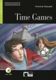 Time Games + CD (Step Two B1.1) - Paperback - Victoria Heward - Black Cat Cideb