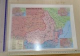 HARTA DIN PLASTIC TRANSPARENTA FOLOSITA LA PROIECTOR IN RSR ,ROMANIA INTRE 1859 1914