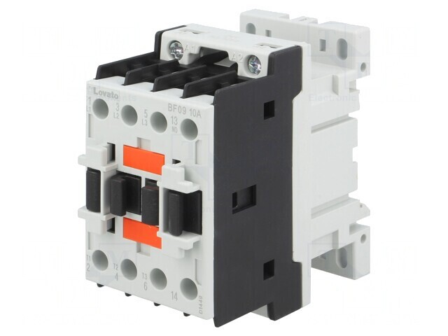 Contactor 3-Poli NO 24VAC 9A