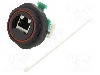 Conector RJ45, {{Subtip conector}}, 8 pini, BULGIN - PX0839/IDC