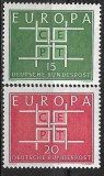 B2199 - Germania 1963 - Europa 2v.neuzat,perfecta stare, Nestampilat