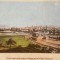 EARLY NINETEENTH CENTURY LITOGRAPH OF SIBIU ROMANIA(,,ARCOM&quot;)FELICITARE VECHE...