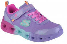 Pantofi pentru adidași Skechers Heart Lights - Colorful Joyful 302684L-LVMT violet foto