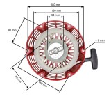 Demaror compatibil Honda GX 240, Honda GX 270
