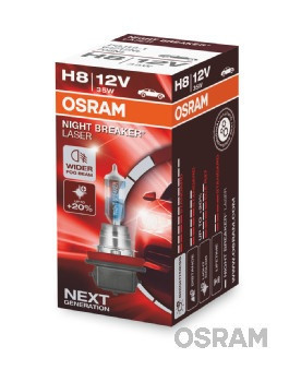 BEC 12V H8 35 W NIGHT BREAKER LASER NextGen +150% OSRAM 5120 foto