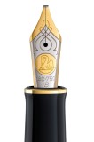 Penita ib din aur de 18k/750 ornament din rodiu pentru stilou m800/805 bicolora, Pelikan