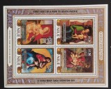 NIUE-CRACIUN 1986,PICTURi-1 M/Sh.-MNH**-NIU 018