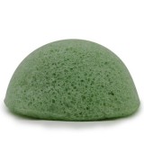 Burete konjac pentru ten normal, Linovit&reg;, Ecologic, Verde - Verde