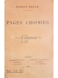 Ernest Renan - Pages choisies (Editia: 1923)