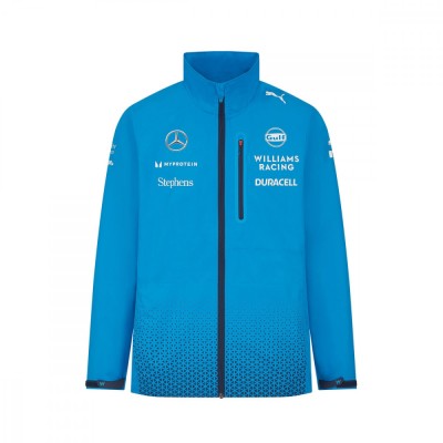 Williams Martini Racing geacă de bărbați cu glugă Driver Rain blue F1 Team 2024 - XL foto