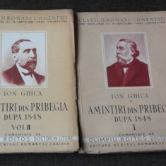 Ion Ghica - Amintiri din Pribegia dupa 1848 Vol. I si II