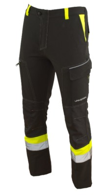 Pantaloni de lucru Universal din Softshel cu elemente reflectorizante foto