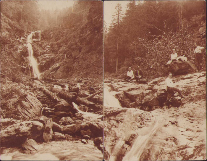 HST P131 Lot 2 poze cascada Suru Munții Făgăraș 1924