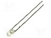 Dioda LED, 3mm, verde, 12,6...40mcd, 10mA, 2,1...2,6V, LITEON - LTL-4236N