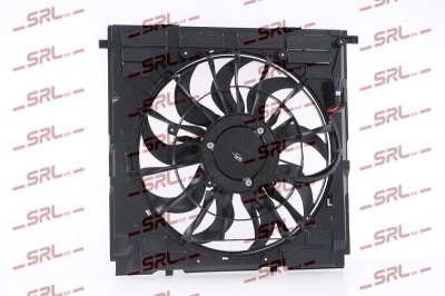 Ventilator radiator Bmw X5 (G05) 18-, X6 (G06) 19-, X7 (G07) 19-, motor: 3.0 R6 T, Mhev, SRLine, 17427953224; 17428598036 foto