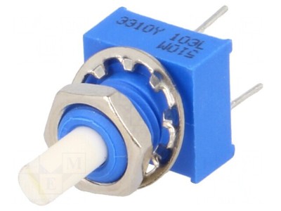 Potentiometru Axial 10k&amp;Omega; Linear 0.25W foto