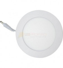 SPOT LED 9W ROTUND ALB RECE foto