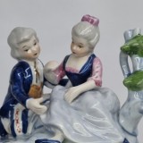Bibelou portelan vechi, vintage - Cuplu