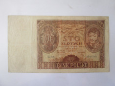 Polonia 100 Zlo?i/Zlotych 1932 foto