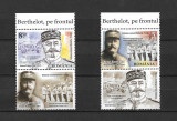 ROMANIA 2018 - GEN. BERTHELOT, EMISIUNE ROMANIA-FRANTA, VINIETA, MNH - LP 2222, Nestampilat