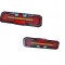 Set lampi spate camion remorca tractor LED 46x12.8x3.5 cu semnalizare dinamica 12V 24V