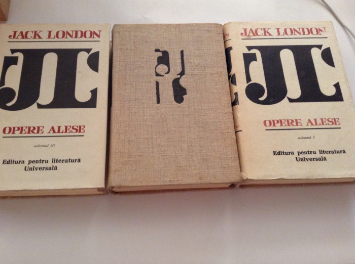 JACK LONDON - OPERE ALESE (1966, editie cartonata)---RF10/3
