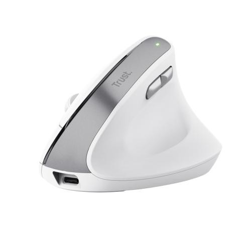 TRUST BAYO II ERGONOMIC WIRELESS MOUSE WHT &amp;quot;25398&amp;quot; (timbru verde 0.18 lei)