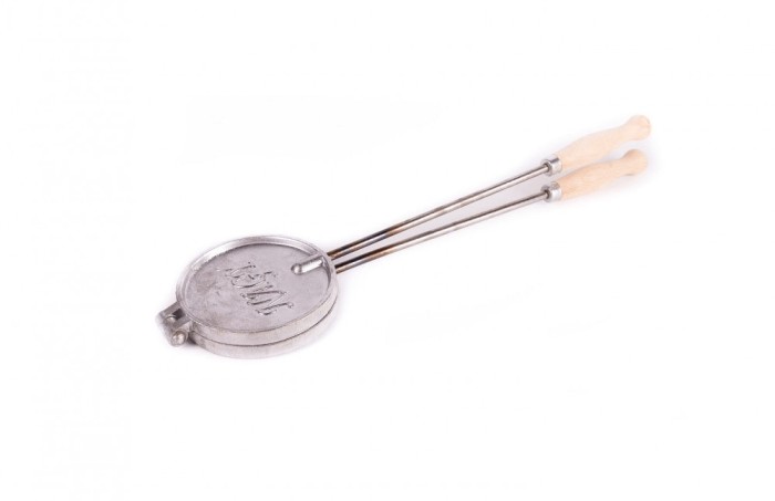 Aparat de saratele gofre rotunde aluminiu Handy KitchenServ