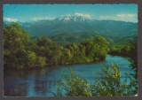CPIB 24745 CARTE POSTALA - VALEA OLTULUI - MASIVUL FAGARAS, CIRCULATA, 1965, STAMPILE, TIMBRU, KRUGER