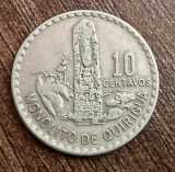 C50 - Moneda foarte veche - Guatemala - 10 centavos - 1970