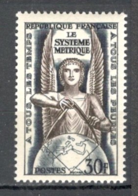 Franta.1954 Congres international ptr. sistemul metric SF.224 foto