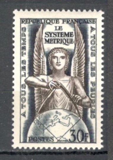 Franta.1954 Congres international ptr. sistemul metric SF.224
