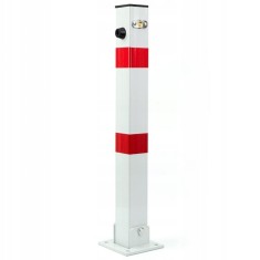 Blocator de parcare rabatabila, blocabila, inaltime: 60 cm SN1803 foto