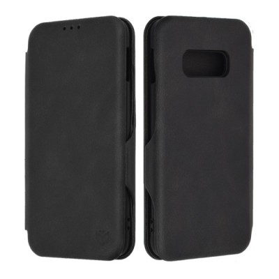 Husa pentru Samsung Galaxy S10e Techsuit Safe Wallet Plus, Black foto