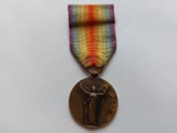 Medalia interaliata a victoriei 1914-1918 WWI Franta