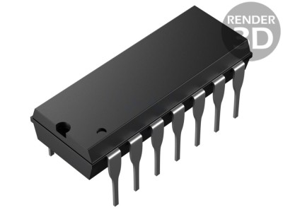 Contor Binar 4 Bit THT DIP14 74LS foto