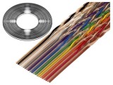 Cablu Bandă Neecranat PVC 1,27mm 20x28AWG 30,48m
