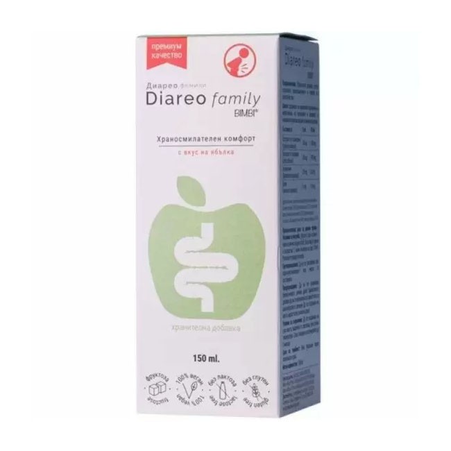 Sirop cu Aroma de Mar Diareo Family Bimbi 150 mililitri NaturPharma