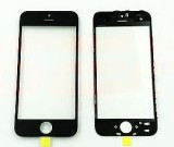 Geam cu Rama si OCA iPhone SE (2016) Negru - Sticla Ecran Reparatie