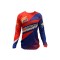 Bluza copii Motocross/Enduro SHR Motors rosu cu albastru personalizabila
