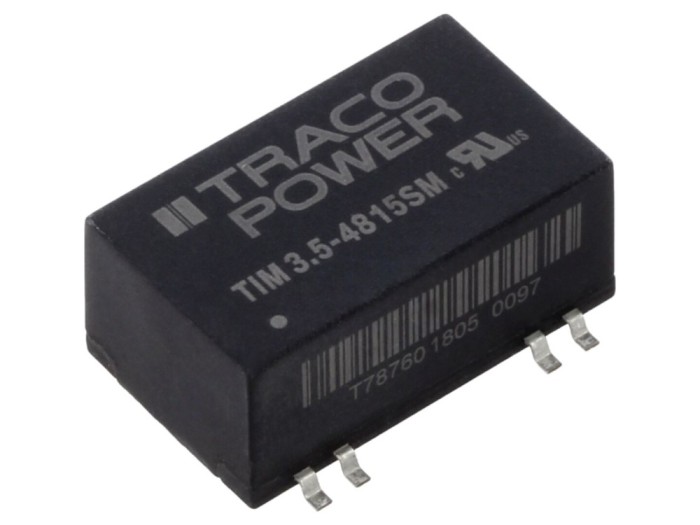 Convertor DC/DC 36-75V la 24V DC