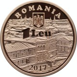 Moneda Tombac - 160 de ani iluminatul public cu petrol lampant